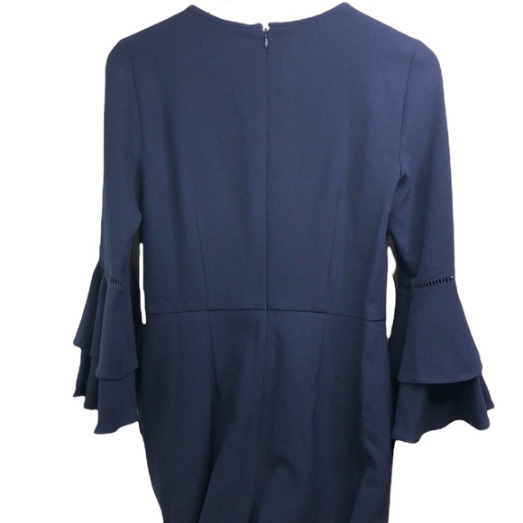 Eliza J navy round neck jumpsuit NWT size 6 - Picture 3 of 8